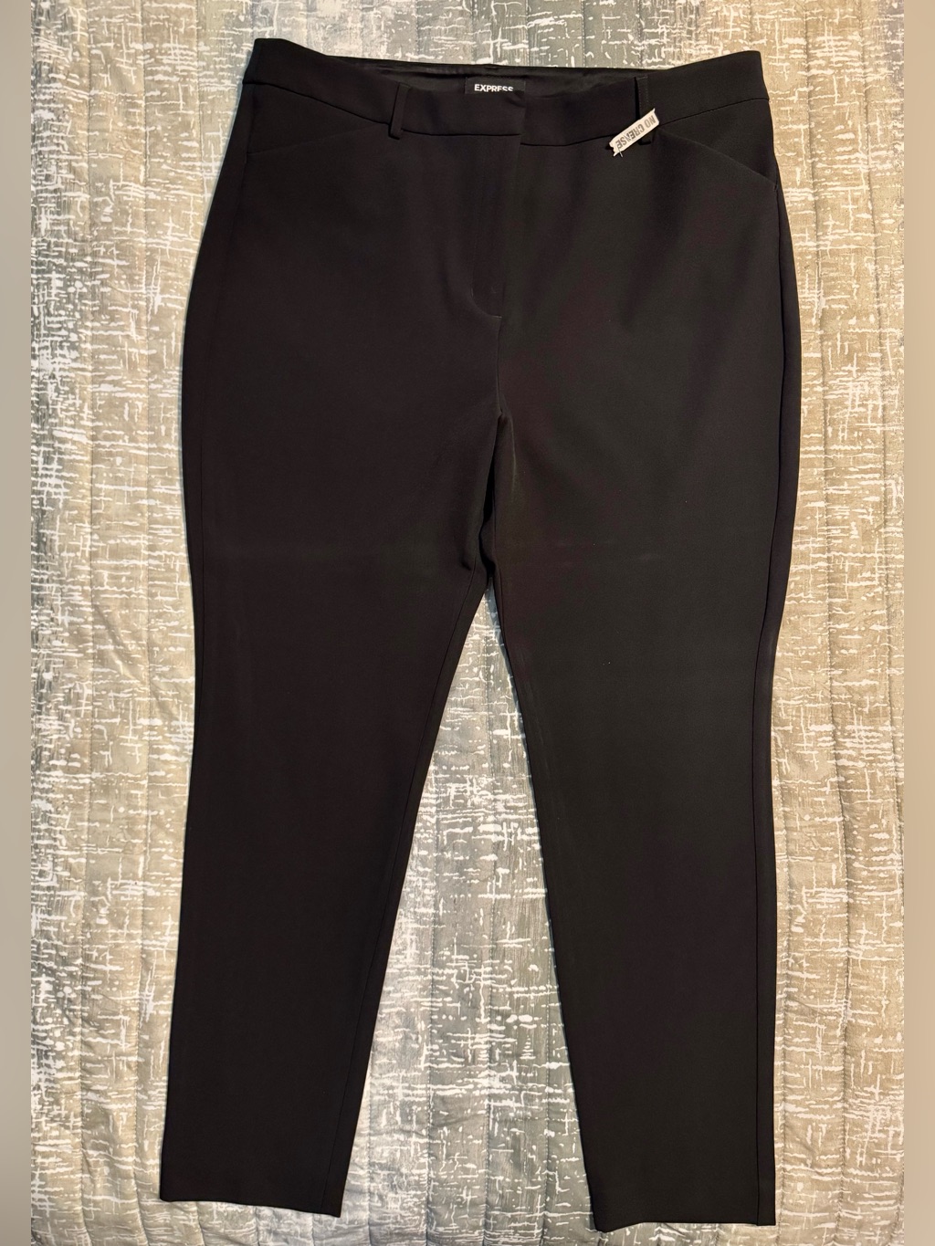 Express - Nwot - Women's Black Skinny Ponte Ankle Pants - Size 14 (Not Plus)